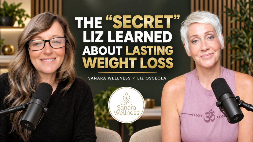 Sanara Wellness interviewing Liz Osceola about lasting weight loss after 40 for Sanara Wellness